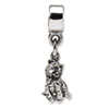 Reflection Beads Sterling Silver Kids Cat Dangle Bead