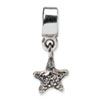 Reflection Beads Sterling Silver Kids Starfish Dangle Bead