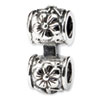 Reflection Beads Sterling Silver Floral Connector Bead