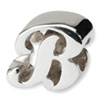 Reflection Beads Sterling Silver Letter B Script Bead