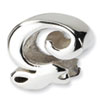 Reflection Beads Sterling Silver Letter G Script Bead