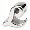 Reflection Beads Sterling Silver Letter L Script Bead