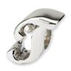 Reflection Beads Sterling Silver Letter T Script Bead