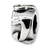 Reflection Beads Sterling Silver Letter J Message Bead