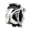 Reflection Beads Sterling Silver Letter K Message Bead