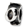 Reflection Beads Sterling Silver Number 0 Message Bead