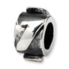 Reflection Beads Sterling Silver Number 1 Message Bead