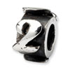 Reflection Beads Sterling Silver Number 2 Message Bead