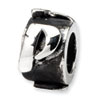 Reflection Beads Sterling Silver Letter P Message Bead