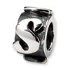 Reflection Beads Sterling Silver Letter S Message Bead