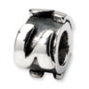 Reflection Beads Sterling Silver Letter U Message Bead