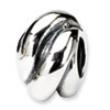 Reflection Beads Sterling Silver Wrap Bali Bead