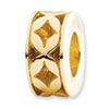 Reflection Beads 14k Yellow Gold X Bali Bead