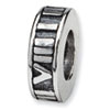 Reflection Beads Sterling Silver Roman Numeral Spacer Bead