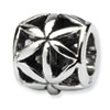 Reflection Beads Sterling Silver Floral Bali Bead
