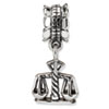 Reflection Beads Sterling Silver Justice Dangle Bead
