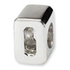 Reflection Beads Sterling Silver Number 0 Bead