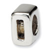 Reflection Beads Sterling Silver Kids Numeral 0 Bead