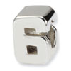 Reflection Beads Sterling Silver Kids Numeral 6 Bead