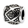 Reflection Beads Sterling Silver Dots Bali Bead