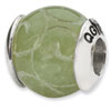 Reflection Beads Sterling Silver JadeStone Bead