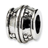 Reflection Beads Sterling Silver Dots Bali Bead