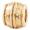 Reflection Beads Sterling Silver and Gold-plated Dots Bali Bead
