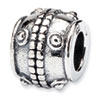 Reflection Beads Sterling Silver Dots Bali Bead