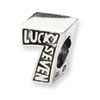 Reflection Beads Sterling Silver Lucky Seven Bead