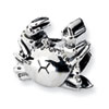 Reflection Beads Sterling Silver Crab Bead
