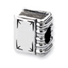 Reflection Beads Sterling Silver Book Bead