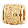Reflection Beads Sterling Silver and Gold-plated Floral Bead