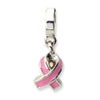 Reflection Beads Sterling Silver Enameled Awareness Dangle Bead