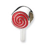 Reflection Beads Sterling Silver Enameled Lollipop Bead