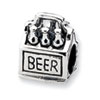 Reflection Beads Sterling Silver 6-pack Beer Bead