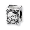 Reflection Beads Sterling Silver Love Story Book Bead