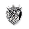 Reflection Beads Sterling Silver Strawberry Bead