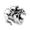 Reflection Beads Sterling Silver Race Horse Bead
