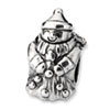 Reflection Beads Sterling Silver Snowman Bead