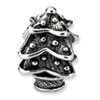 Reflection Beads Sterling Silver Christmas Tree Bead