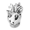 Reflection Beads Sterling Silver Reindeer Bead