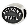 Arizona State University Sterling Silver Collegiate Bead