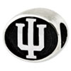 Indiana University Sterling Silver Collegiate Bead