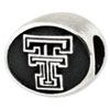 Texas Tech University Sterling Silver Collegiate Bead