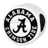 University of Alabama Sterling Silver Collegiate Bead