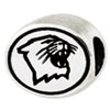 Northwestern University Sterling Silver Collegiate Bead