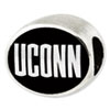 University of Connecticut Sterling Silver Collegiate Bead