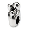 Reflection Beads Sterling Silver Family of 3 Bead