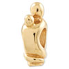 Reflection Beads Sterling Silver and Gold-plated Family of 2 Bead