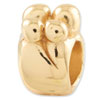 Reflection Beads Sterling Silver and Gold-plated Family of 4 Bead